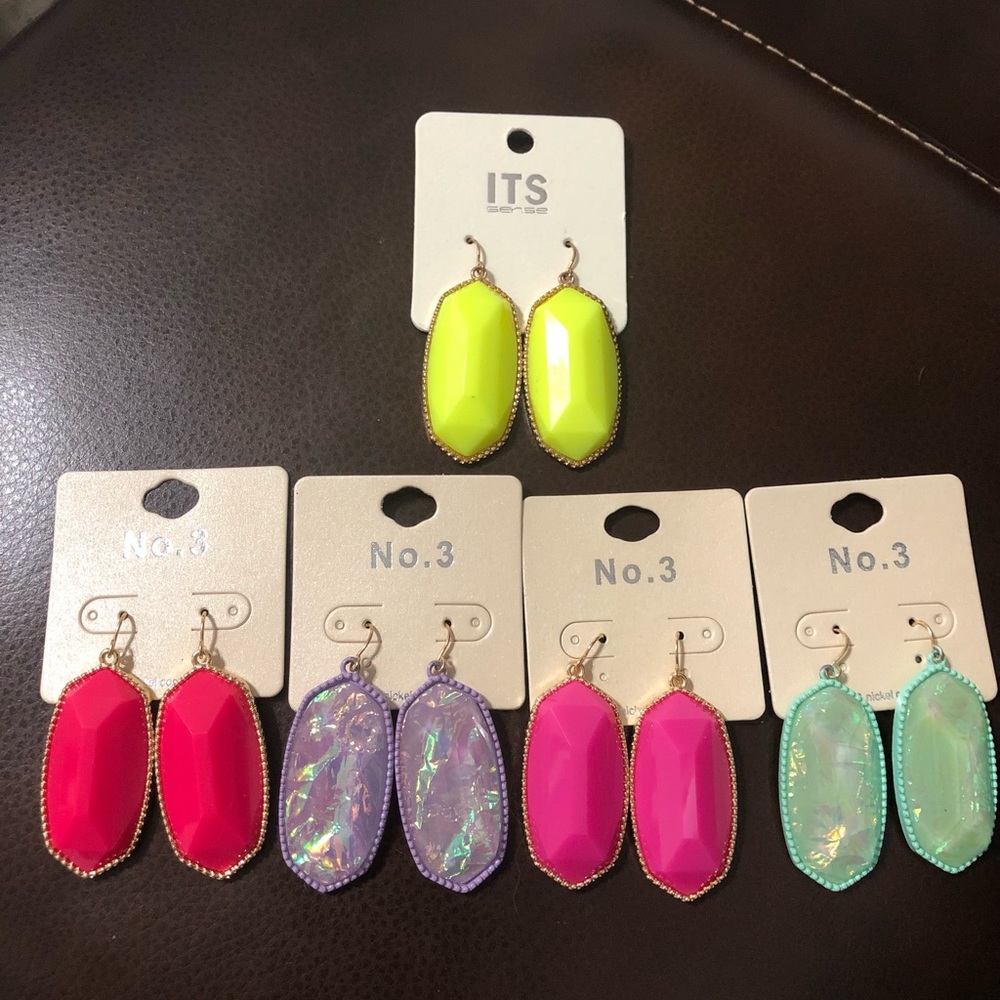 Spring Colored Earrings